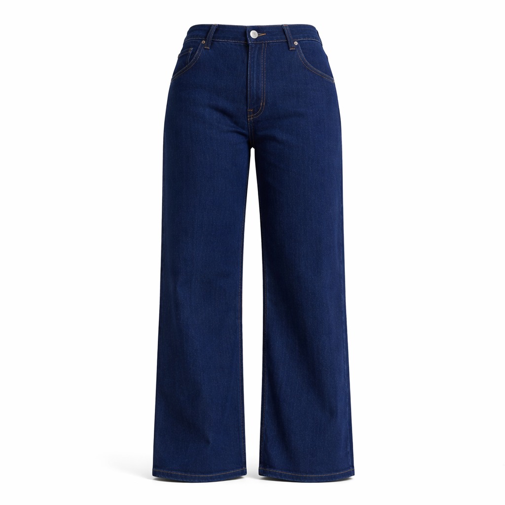 SYS Clothier Sandy Loose Kulot Jeans Wanita | High Waist Kulot Wide Leg Denim Size 31-38 - Gambar 7