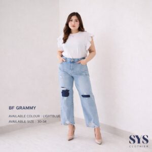 BOYFRIEND RIPPED JEANS WANITA