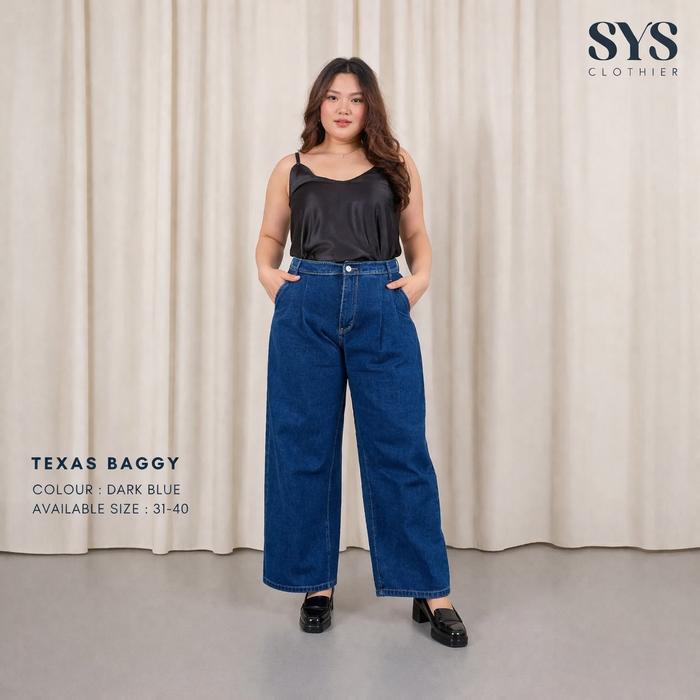 baggy jeans wanita panjang nyaman