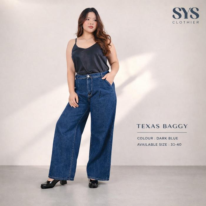 celana jeans wanita loose fit santai