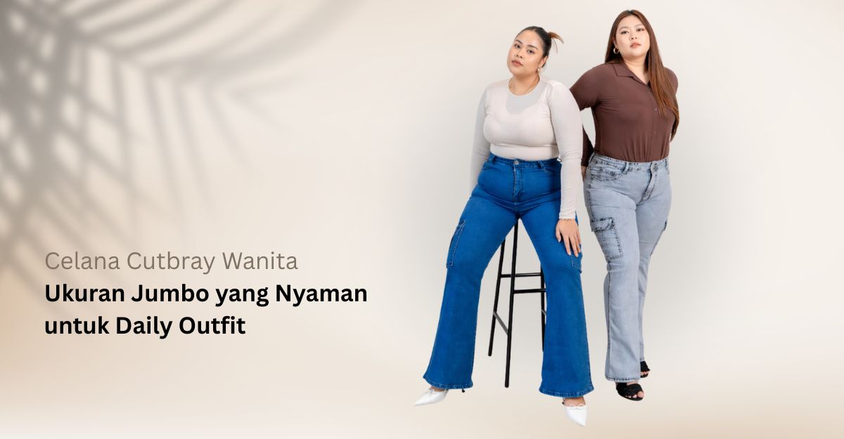 Celana Cutbray Wanita Ukuran Jumbo yang Nyaman untuk Daily Outfit
