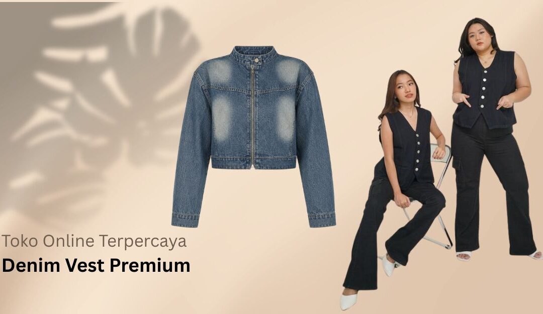 Toko Online Terpercaya untuk Beli Denim Vest Premium