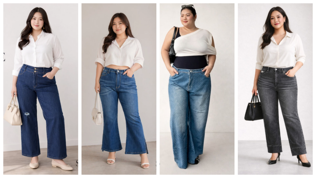 Model Jeans Nyaman untuk Wanita Ukuran Jumbo dari SYS Clothie