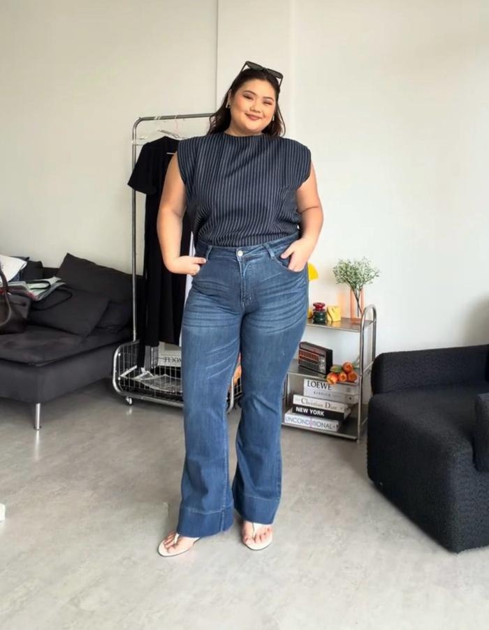 celana jeans cutbray ukuran jumbo